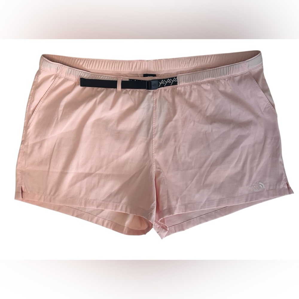 The North Face Women’s Class V‎ Short Sand Pink Belted Size 3XL Hike Outdoor New